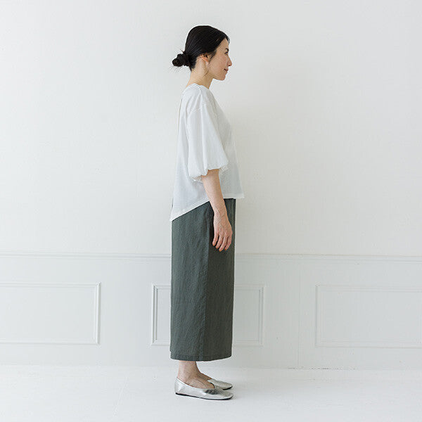 【crea delice】強撚絲光棉泡泡袖T恤 Japan E-Shop