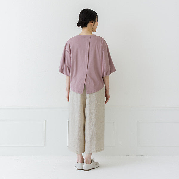 【crea delice】強撚絲光棉泡泡袖T恤 Japan E-Shop