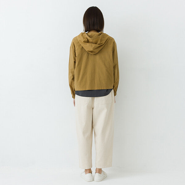 【kermu】薄棉紗透膚連帽前釦外套 Japan E-Shop