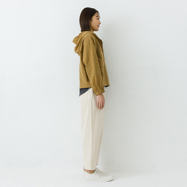 【kermu】薄棉紗透膚連帽前釦外套 Japan E-Shop
