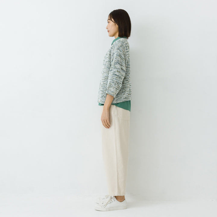【kermu】透編針織寬版針織上衣 Japan E-Shop