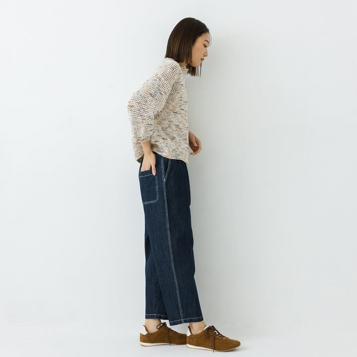 【kermu】透編針織寬版針織外套 Japan E-Shop