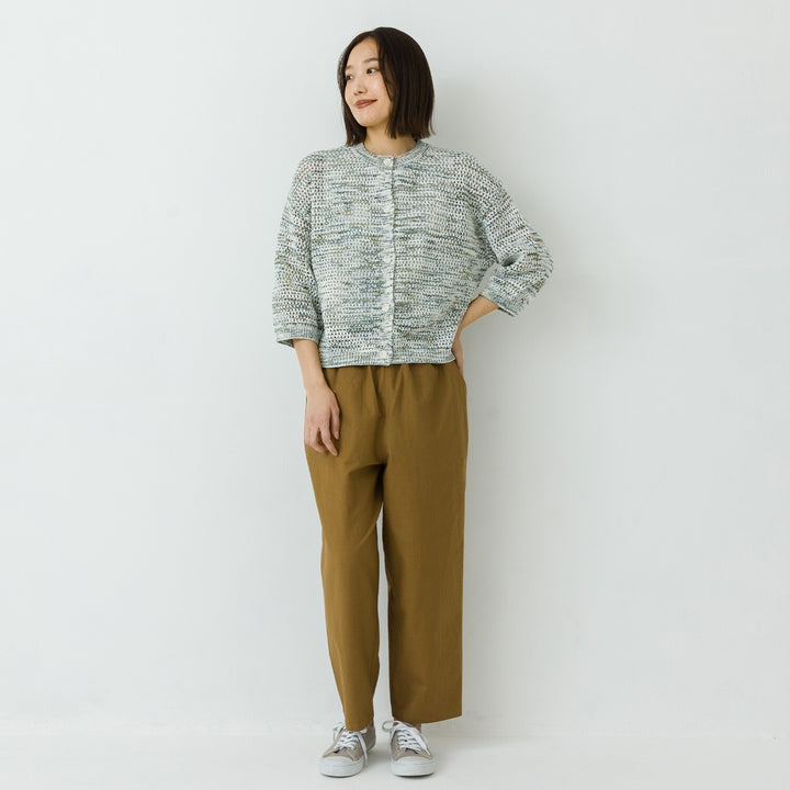 【kermu】透編針織寬版針織外套 Japan E-Shop