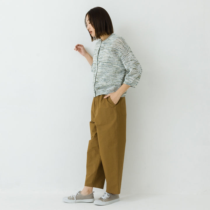 【kermu】透編針織寬版針織外套 Japan E-Shop
