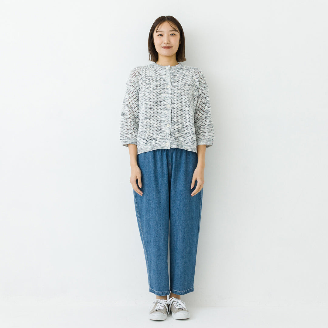 【kermu】透編針織寬版針織外套 Japan E-Shop