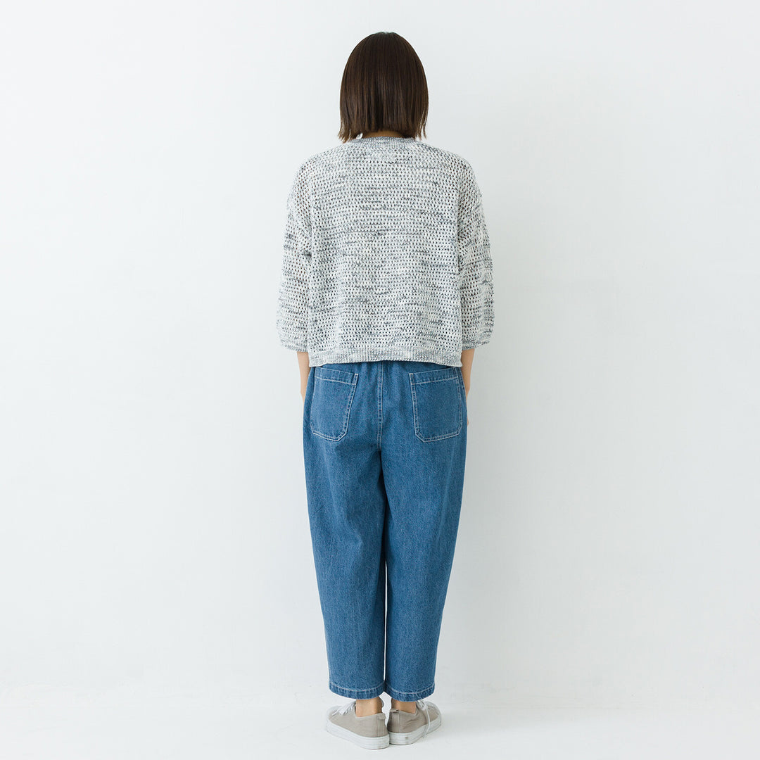【kermu】透編針織寬版針織外套 Japan E-Shop