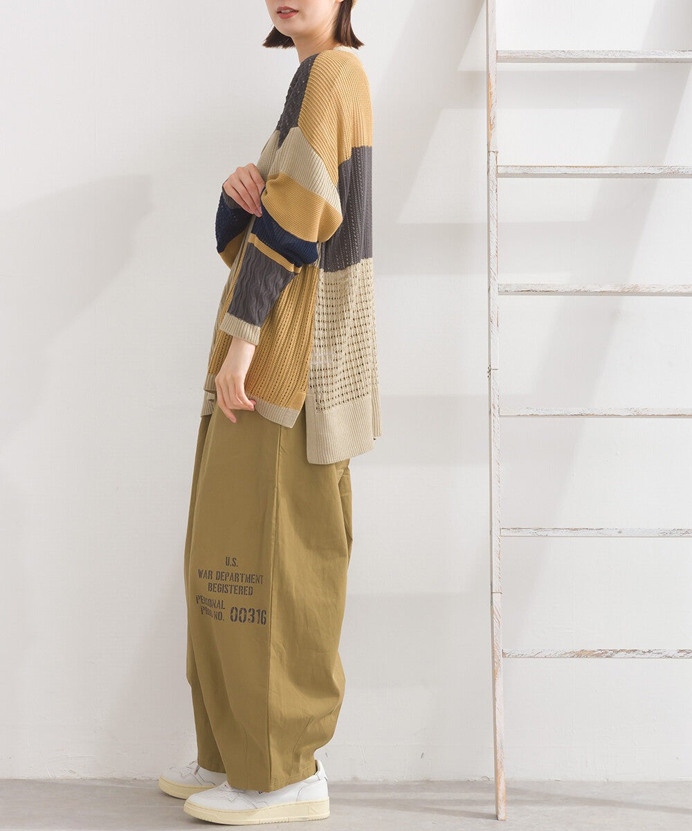 【iriey】編織拼接 寬鬆保暖 山系連帽外套 Japan E-Shop