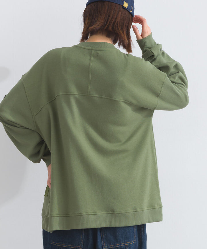 【iriey】透薄雪紡布×尼龍 拉鍊連帽外套 Japan E-Shop