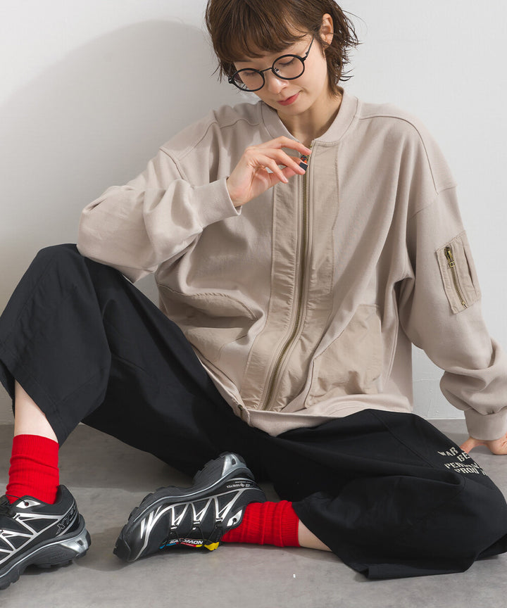 【iriey】品牌字母後口袋 錐形鬆緊腰 純棉長褲 Japan E-Shop