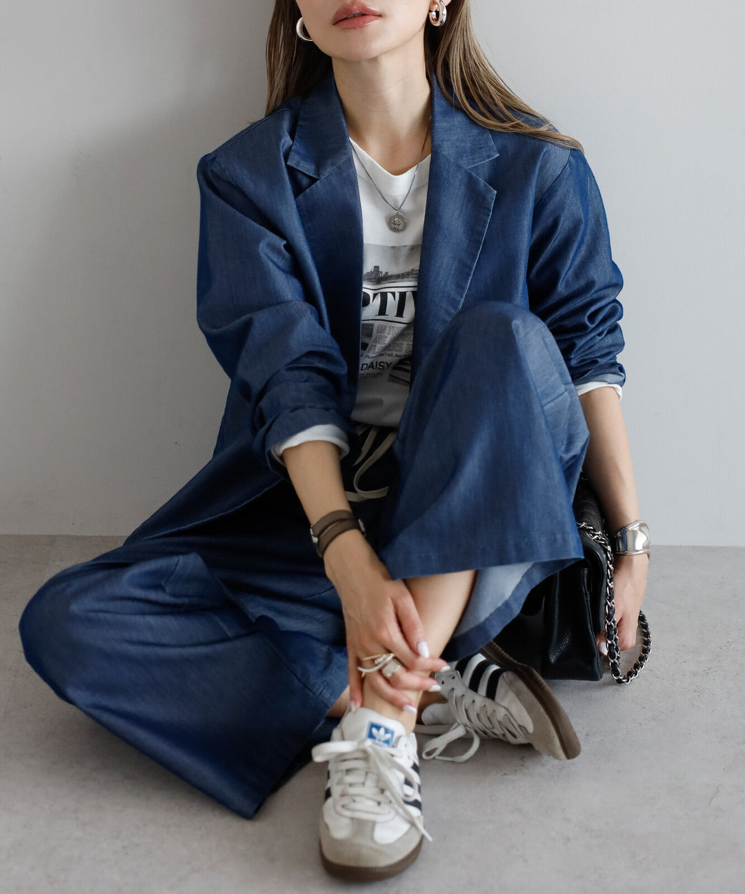 【TOPWHOLE】輕透牛仔西裝外套 Japan E-Shop