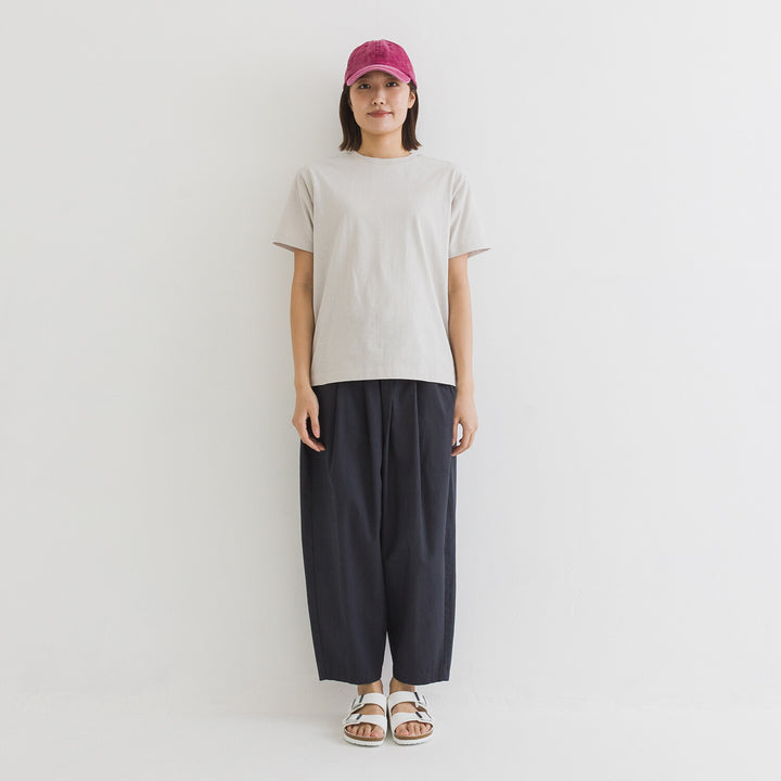 【kermu】再生棉肩線刺繡T恤 Japan E-Shop
