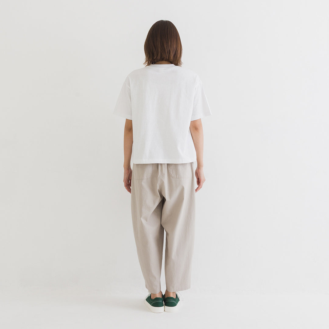 【kermu】再生棉寬版刺繡T恤 Japan E-Shop