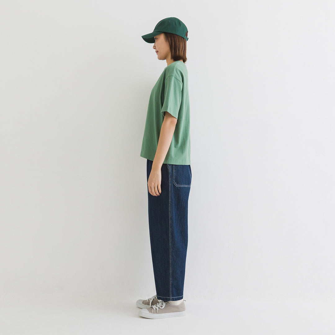 【kermu】再生棉寬版刺繡T恤 Japan E-Shop