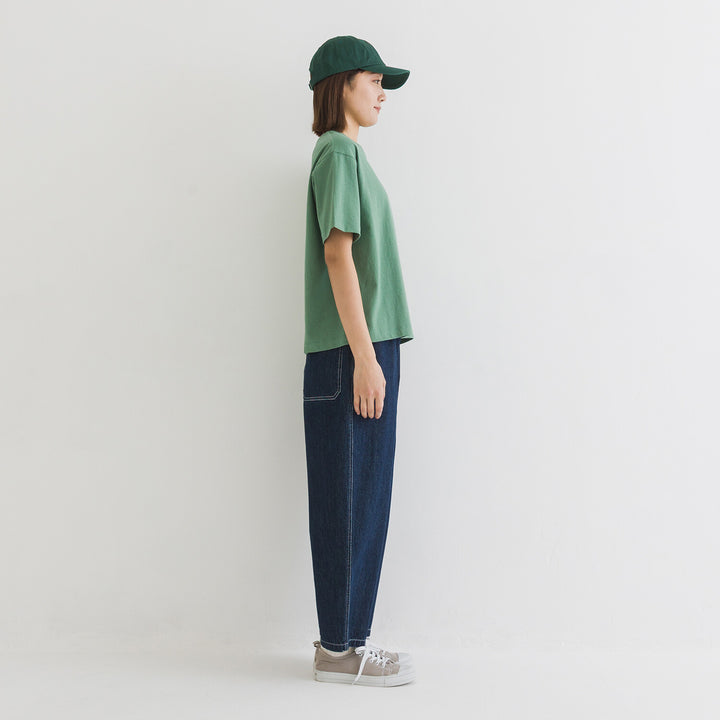 【kermu】再生棉寬版刺繡T恤 Japan E-Shop
