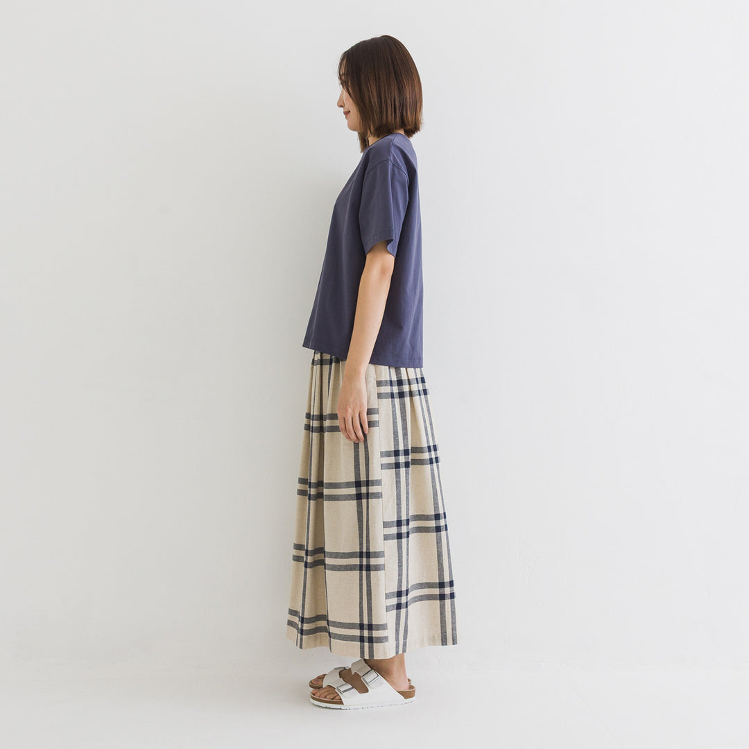 【kermu】再生棉寬版刺繡T恤 Japan E-Shop
