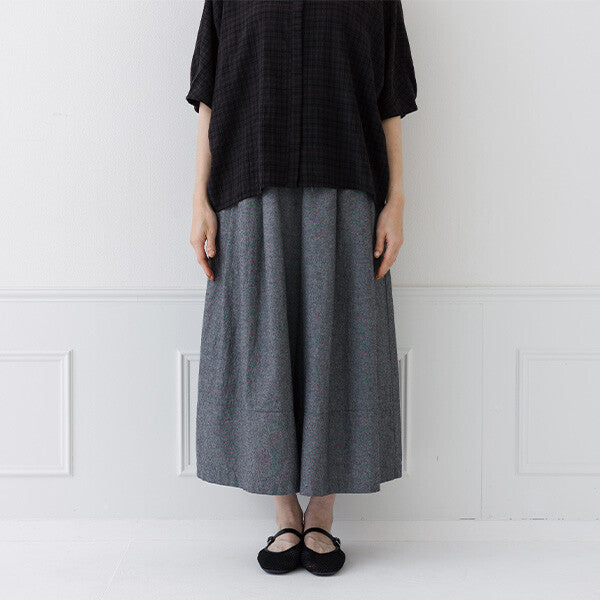 【crea delice】棉質打褶八分寬褲 Japan E-Shop