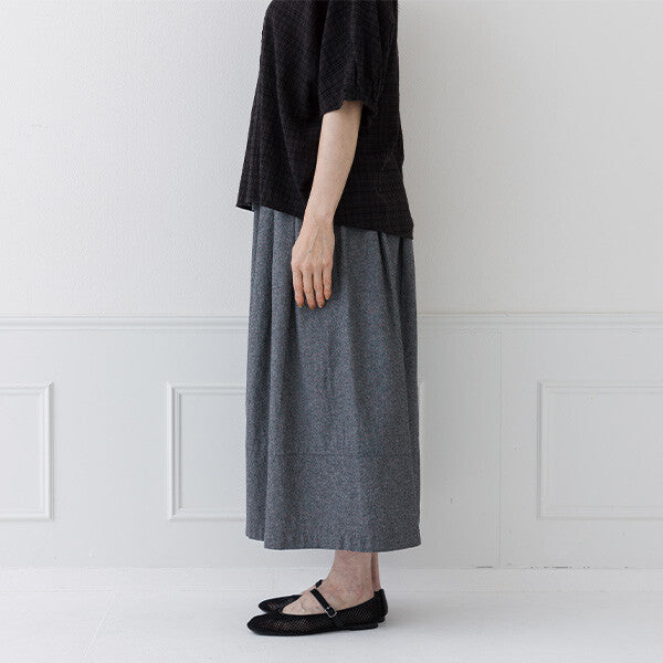 【crea delice】棉質打褶八分寬褲 Japan E-Shop