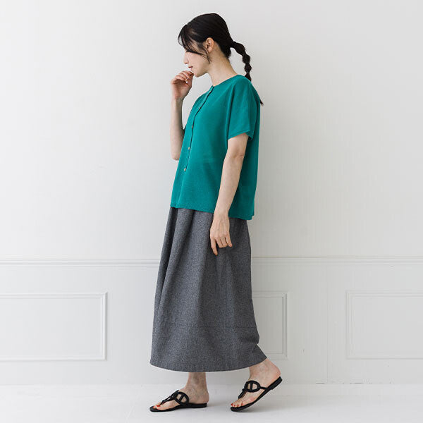 【crea delice】清爽感雙穿鈕扣開襟衫 Japan E-Shop