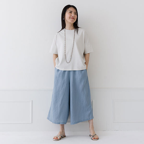 【crea delice】絲光強撚棉寬版T恤 Japan E-Shop