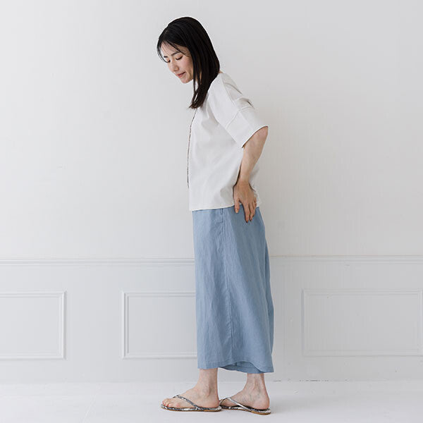 【crea delice】絲光強撚棉寬版T恤 Japan E-Shop