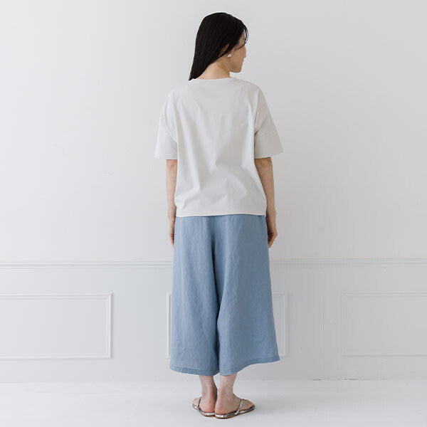 【crea delice】絲光強撚棉寬版T恤 Japan E-Shop