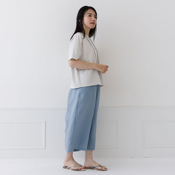 【crea delice】絲光強撚棉寬版T恤 Japan E-Shop