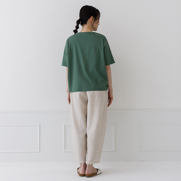【crea delice】絲光強撚棉寬版T恤 Japan E-Shop