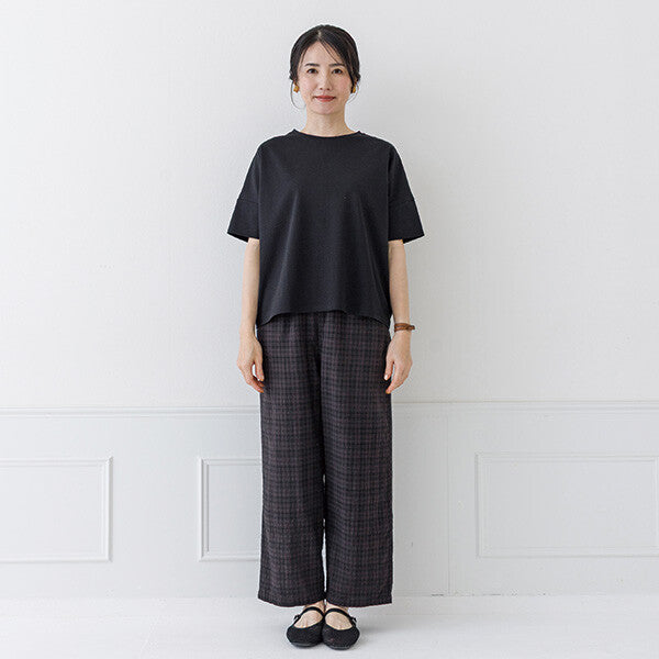 【crea delice】絲光強撚棉寬版T恤 Japan E-Shop