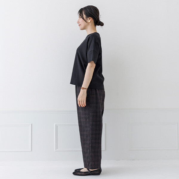 【crea delice】絲光強撚棉寬版T恤 Japan E-Shop