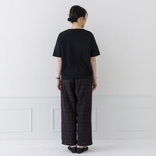 【crea delice】絲光強撚棉寬版T恤 Japan E-Shop