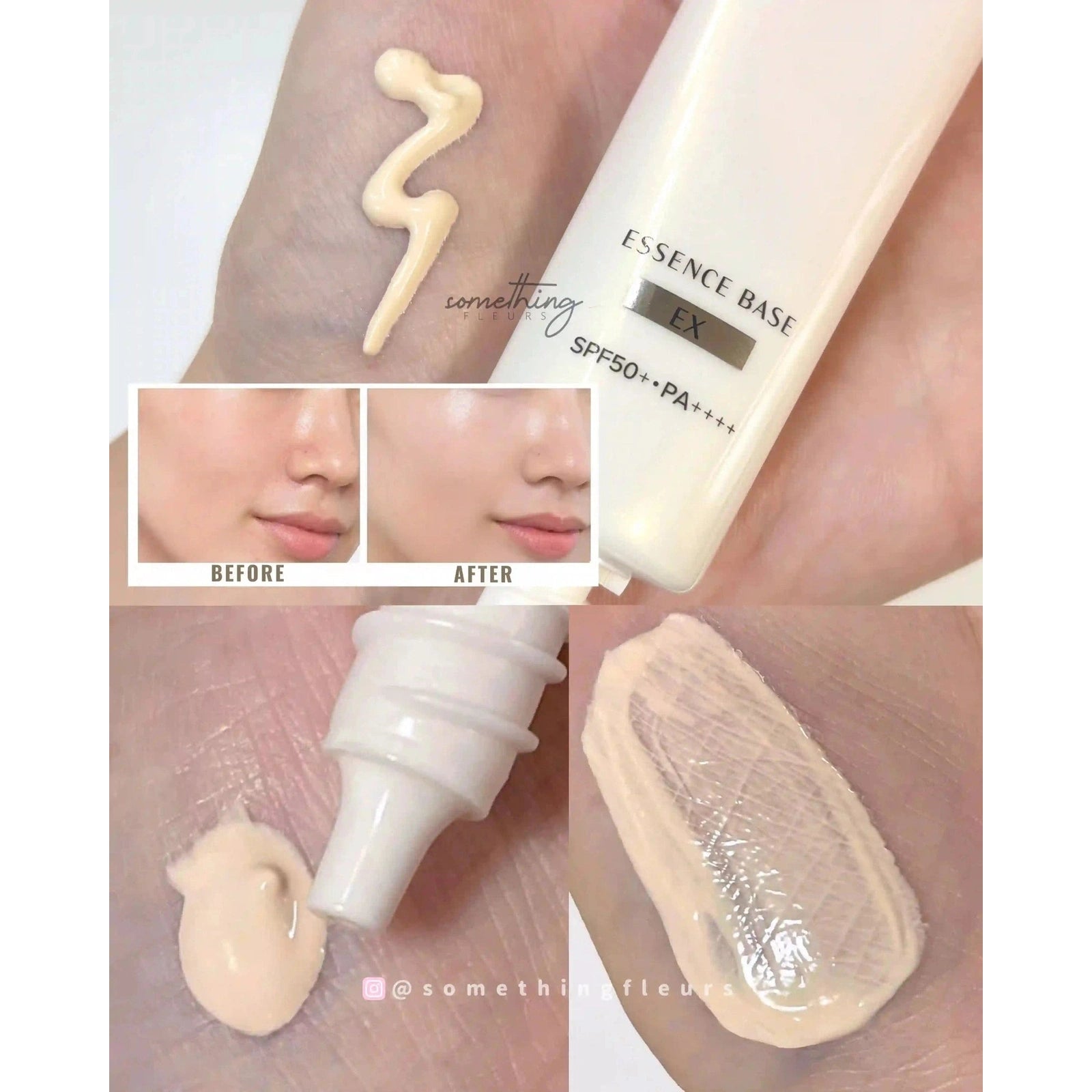 日本 MAQuillAGE Essence Base EX 精華底霜 SPF50+ PA++++ 化妝×護膚×防曬，一支全搞定！ Japan E-Shop
