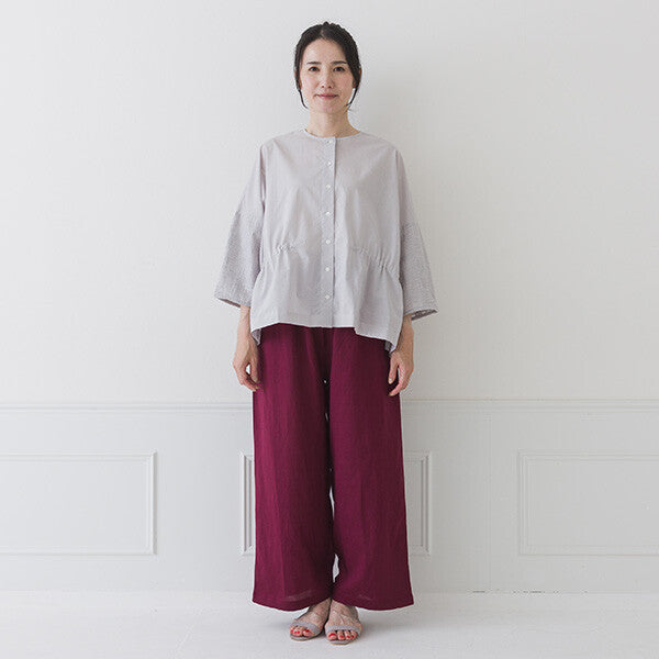 【crea delice】棉質薄紗刺繡上衣 Japan E-Shop