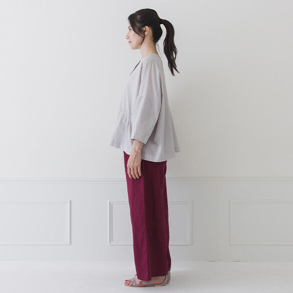【crea delice】棉質薄紗刺繡上衣 Japan E-Shop