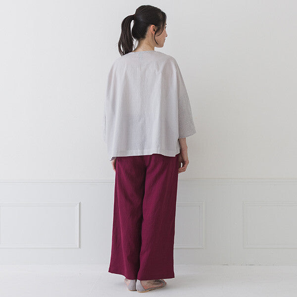 【crea delice】棉質薄紗刺繡上衣 Japan E-Shop