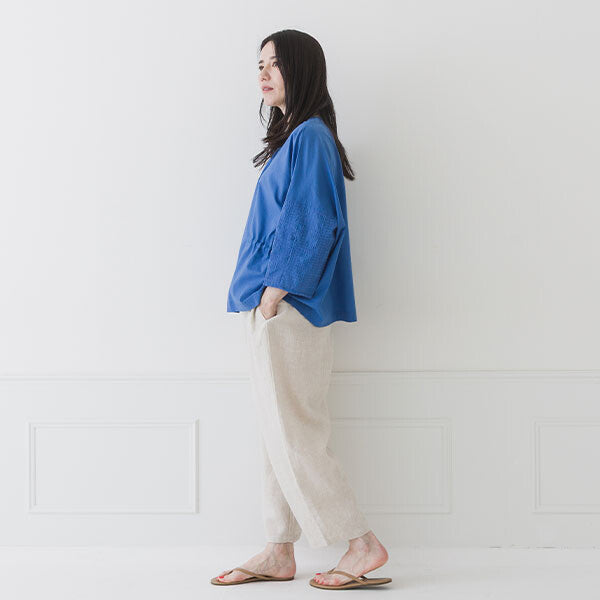 【crea delice】棉質薄紗刺繡上衣 Japan E-Shop