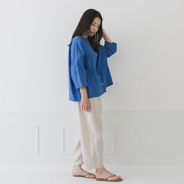 【crea delice】棉質薄紗刺繡上衣 Japan E-Shop