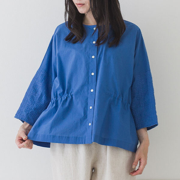 【crea delice】棉質薄紗刺繡上衣 Japan E-Shop