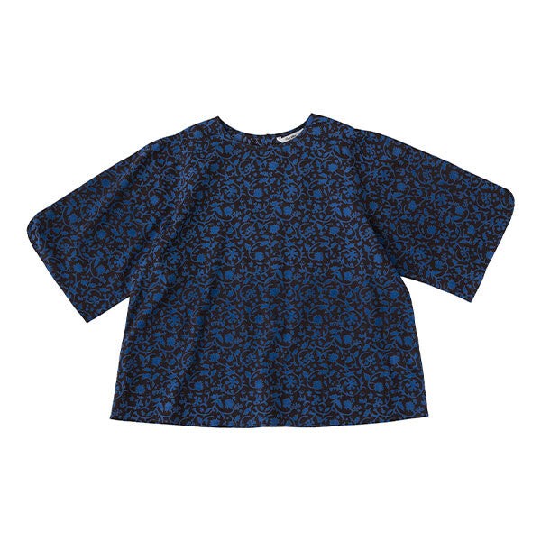 【crea delice】純棉植物印花寬袖襯衫 Japan E-Shop