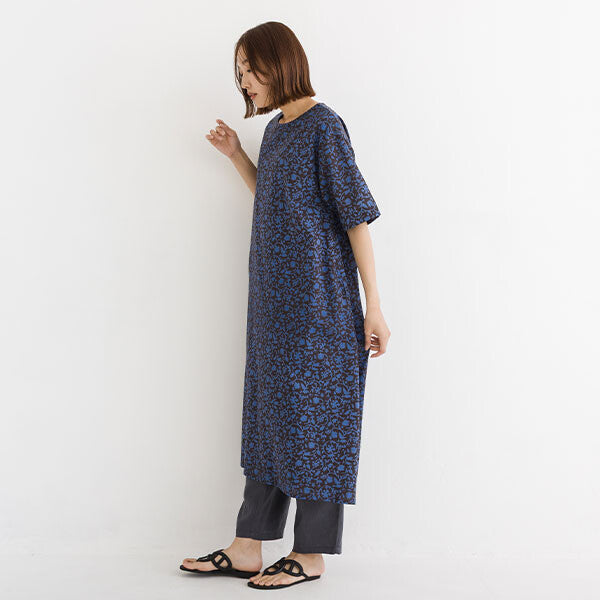 【crea delice】棉質薄紗印花洋裝 Japan E-Shop