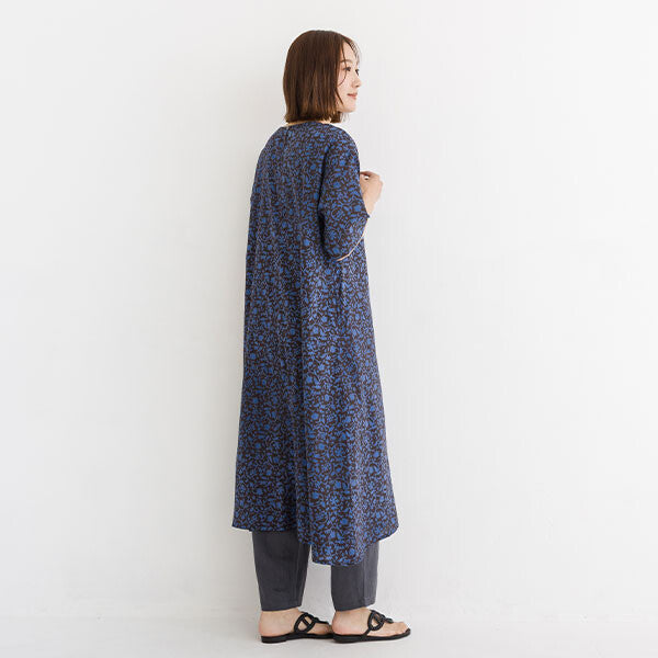 【crea delice】棉質薄紗印花洋裝 Japan E-Shop