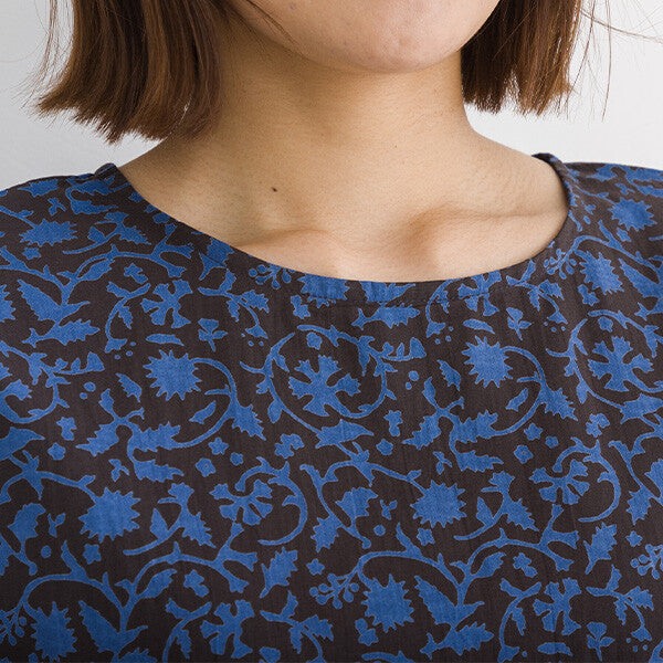 【crea delice】棉質薄紗印花洋裝 Japan E-Shop