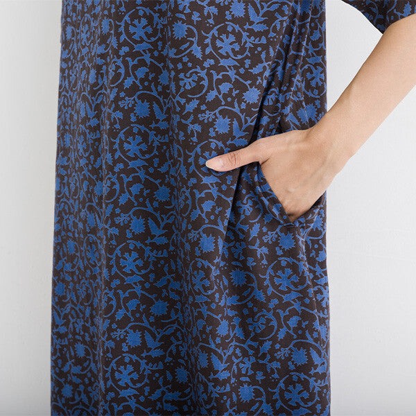 【crea delice】棉質薄紗印花洋裝 Japan E-Shop