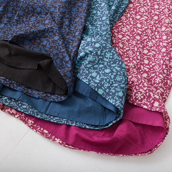 【crea delice】棉質薄紗印花洋裝 Japan E-Shop
