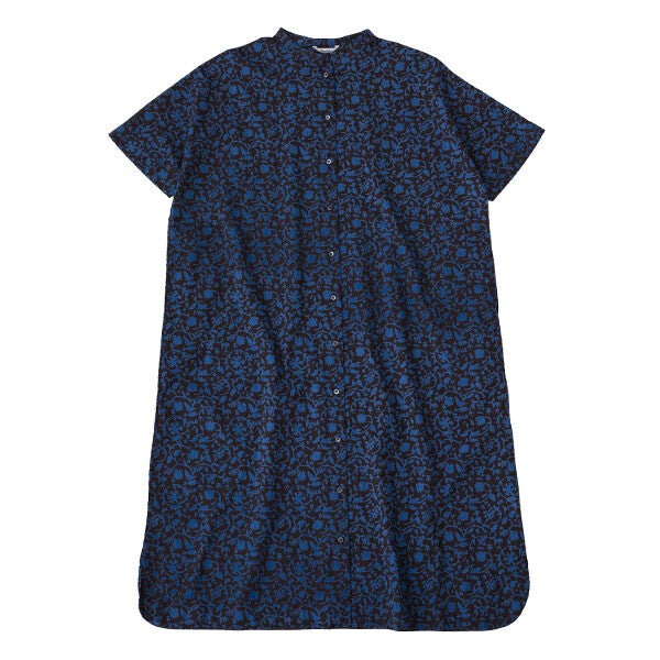 【crea delice】印花棉質薄紗立領洋裝 Japan E-Shop