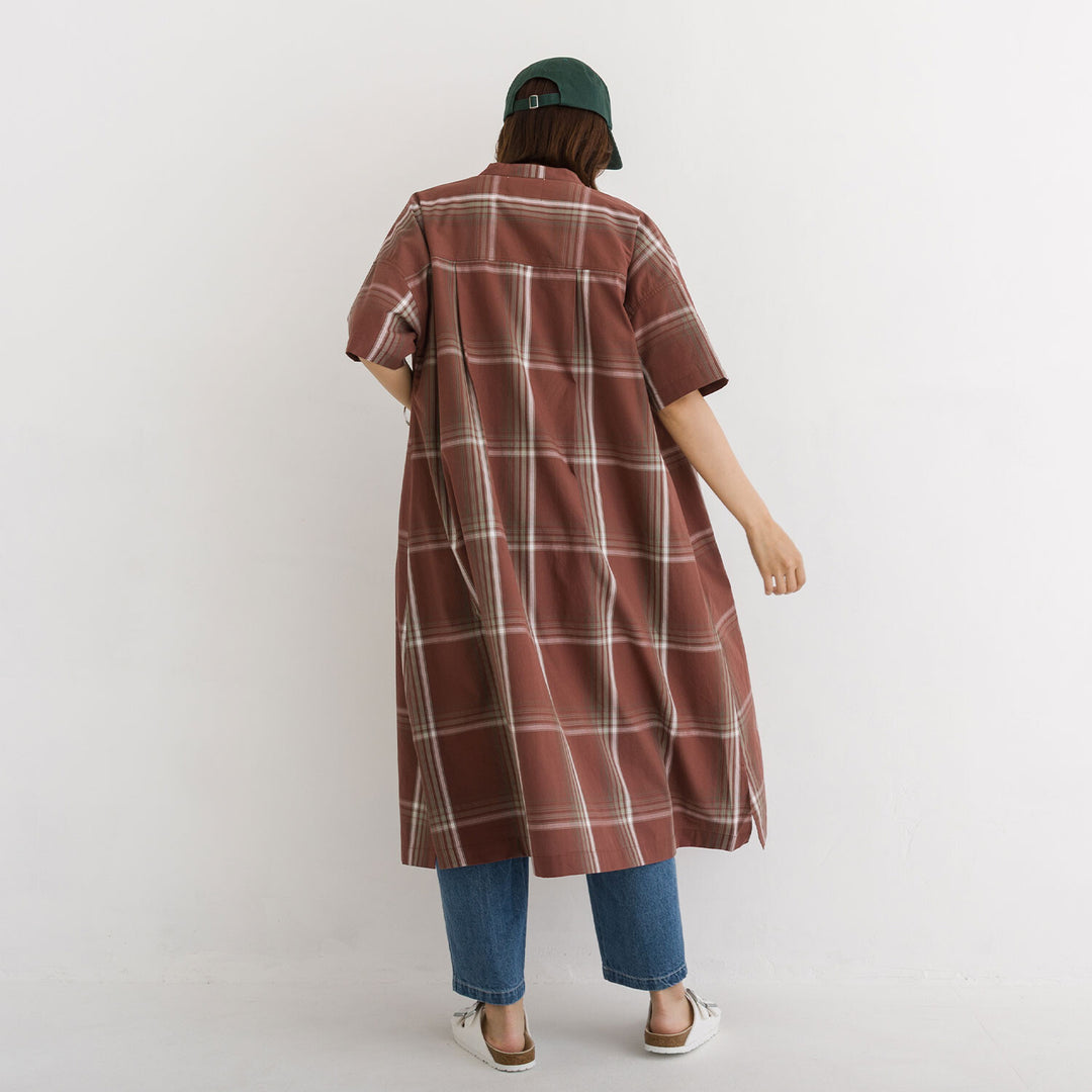 【kermu】純棉格紋洋裝 Japan E-Shop