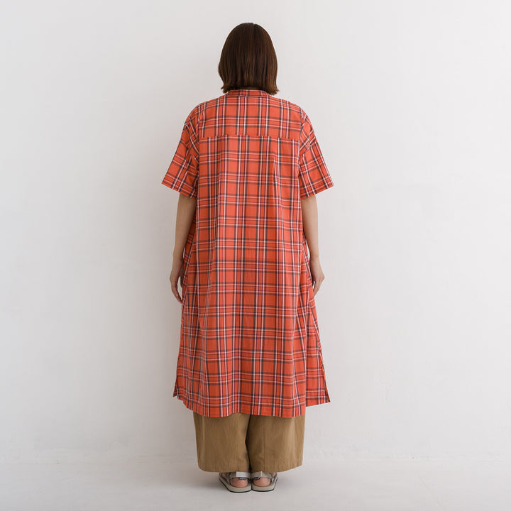 【kermu】純棉格紋洋裝 Japan E-Shop
