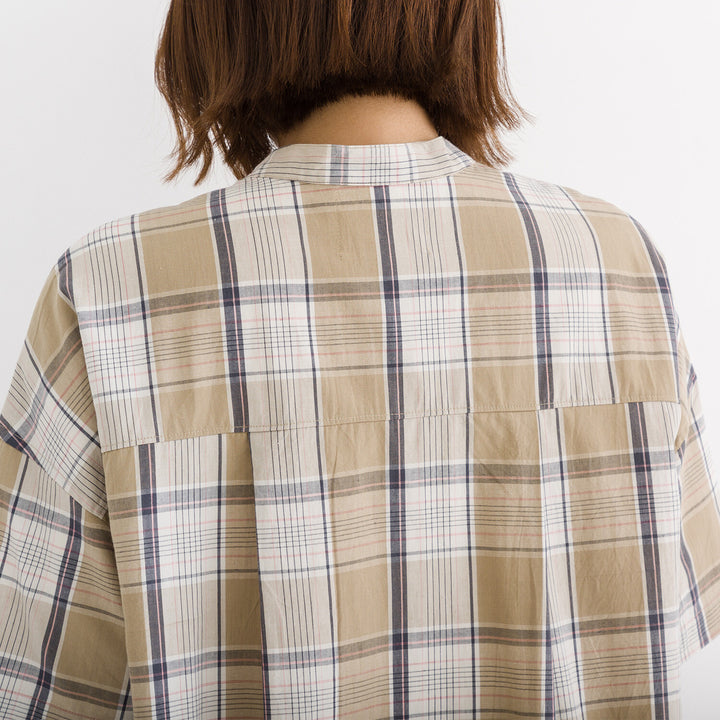 【kermu】純棉格紋洋裝 Japan E-Shop