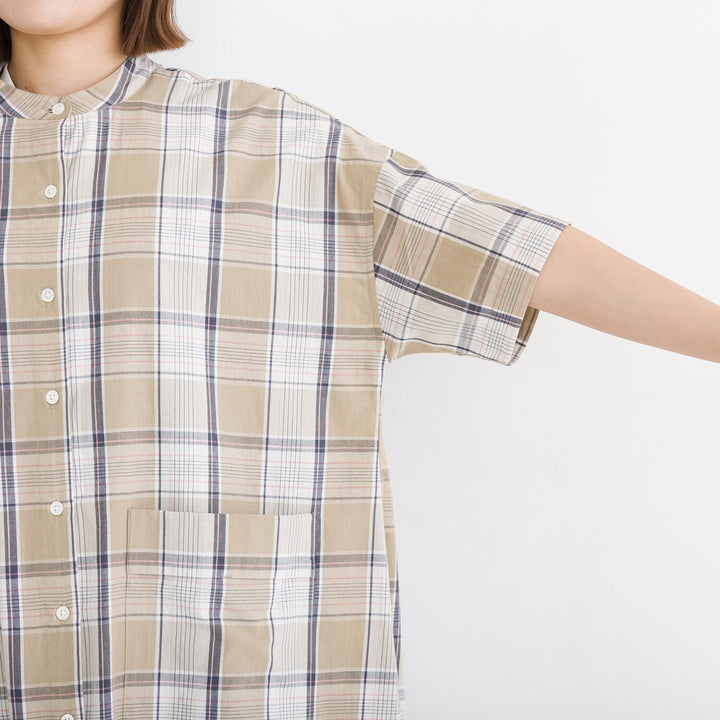 【kermu】純棉格紋洋裝 Japan E-Shop