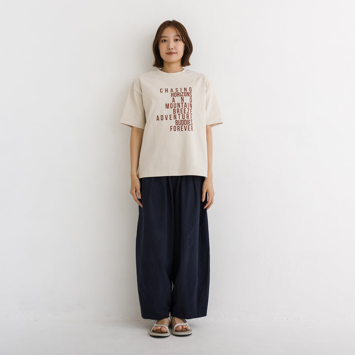 【kermu】涼感ADVENTURE印花純棉上衣 Japan E-Shop