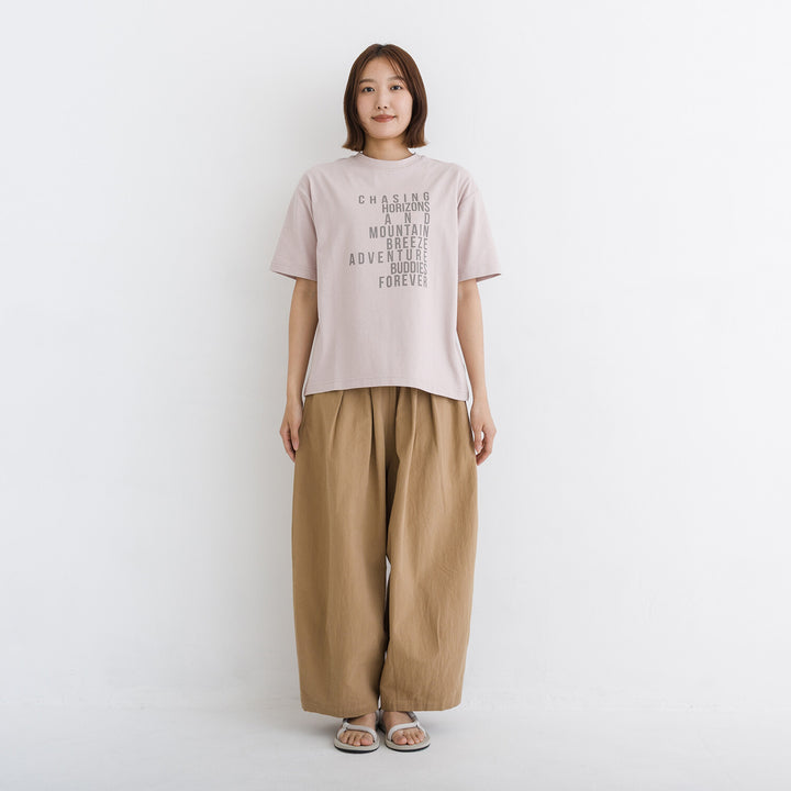【kermu】涼感ADVENTURE印花純棉上衣 Japan E-Shop